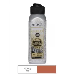 Artdeco 140 Ml Gold Metalik Boya Gümüş G71r502