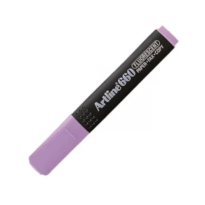 Artline Kesik Uç Fosforlu Kalem Neon Mor Ek660n