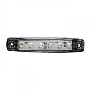 Beyaz Parmak Led Dorse Lamba 6 Ledli 12-24V