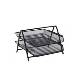 Bion Perforeli Evrak Rafı 2li Siyah 9306