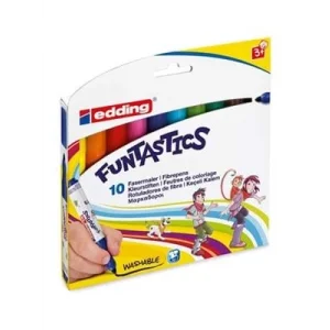 Edding Funtastıcs Jumbo Keçeli Kalem Boya 10 Renk Ed14k1099