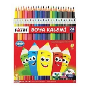 Fatih 24 Renk Tam Boy Kuruboya Kalemi 33225