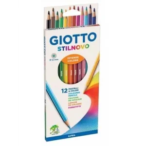 Gıotto 12 Renk Tam Boy Kuruboya Kalemi 2565