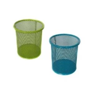 İnox Ofis File Silindir Kalemlik Tekli Mavi 0706