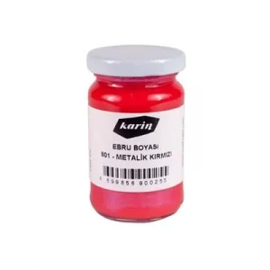 Karin Ebru Boyası 105 Cc Metalik Kırmızı 801