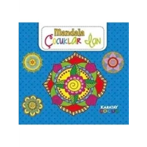 Mandala Çocuklar İçin Mavi Karatay Yayınları