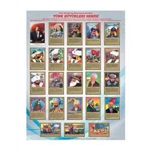 Odak 35x50 Türk Büyükleri 24lü