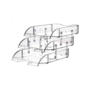 Ops Evrak Rafı 3lü Hareketli Şeffaf Rf603tr