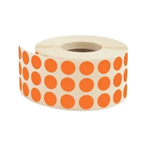 Tekno 10 Mm Nokta Etiket 5000li Turuncu