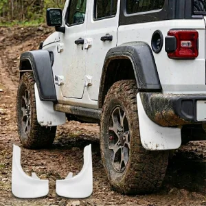 Universal Yumuşak Paçalık Tozluk Çamurluk 2li Set Beyaz