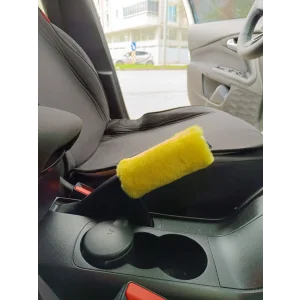 Yumuşak Peluş El Freni Süsü Sarı