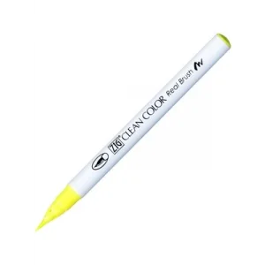 Zig 6000at Clean Color Real Brush Callıgraphy Kalemi 001 Fl.yellow