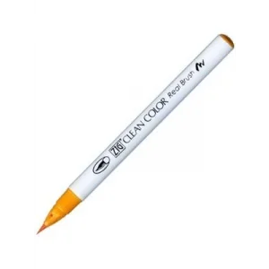 Zig 6000at Clean Color Real Brush Callıgraphy Kalemi 0552 Brıght Yellow