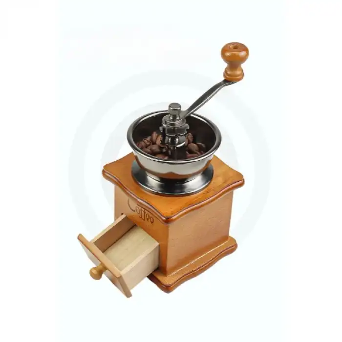 Ahşap Kahve Değirmeni