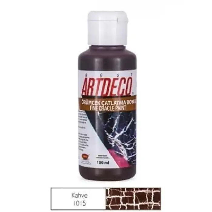 Artdeco 100 Ml Örümcek Çatlatma Boyası Kahve 28d1015