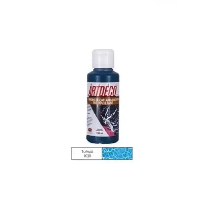 Artdeco 100 Ml Örümcek Çatlatma Boyası Turkuaz 28d1030