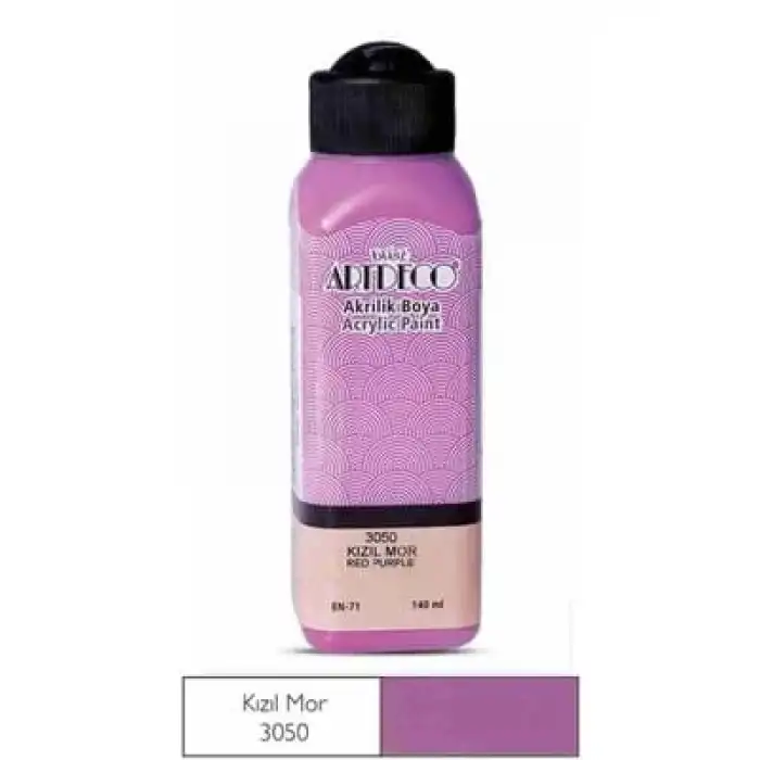 Artdeco 140 Ml Akrilik Boya Kızıl Mor 70r668