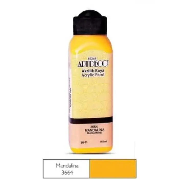 Artdeco 140 Ml Akrilik Boya Mandalina 70r3664