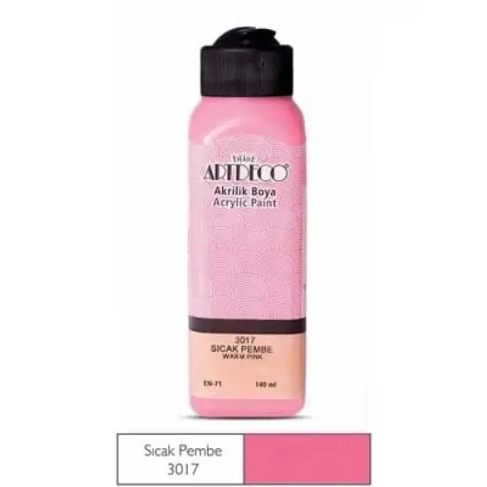 Artdeco 140 Ml Akrilik Boya Sıcak Pembe 70r3017