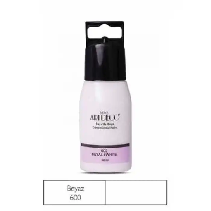 Artdeco 60 Ml Boyutlu Boya Beyaz 600