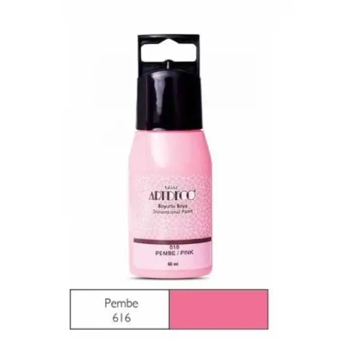 Artdeco 60 Ml Boyutlu Boya Pembe 616