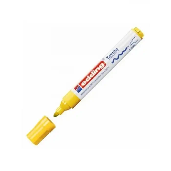 Edding 4500 Tshırt Kalemi 005 Sarı