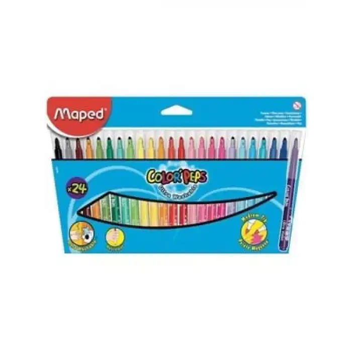 Maped Colorpeps Keçeli Kalem 24 Lü 845022