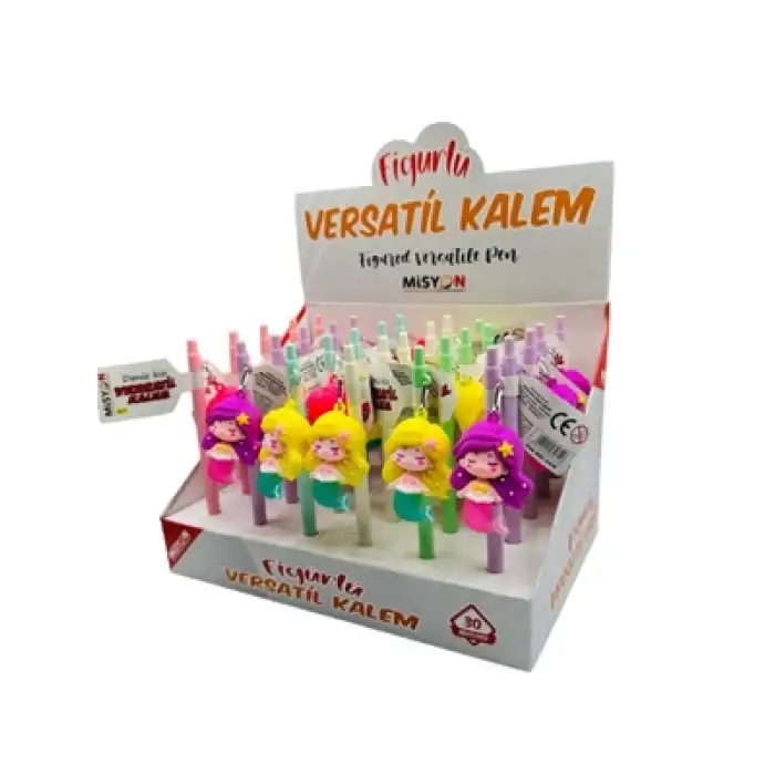 Misyon 0.7 Versatil Kalem Melek Kız Figürlü Msy0437