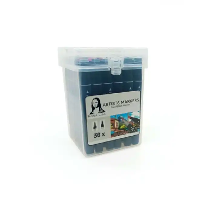 Mona Lisa Touchblack Çift Uçlu Marker Kalem 36 Renk Tm136