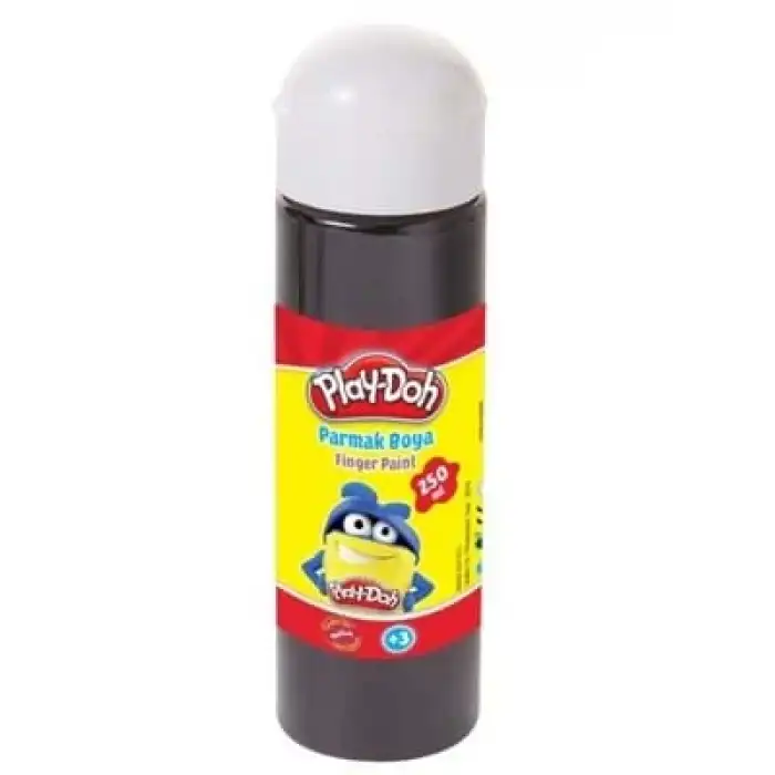 Playdoh 250 Ml (tüp) Parmak Boyası Siyah Pr009