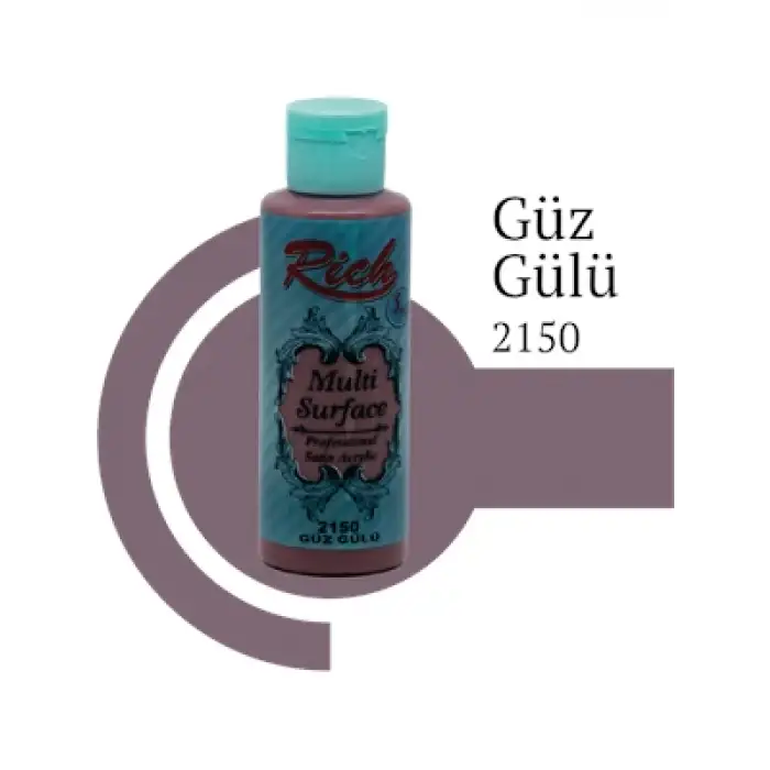 Rich 120 Cc Multı Surface Akrilik Boya 2150 Yaz Gülü