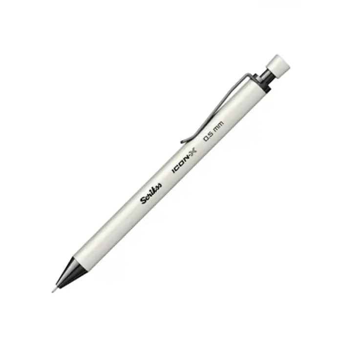 Scrikss İconx Metal 0.5 Versatil Kalem Beyaz
