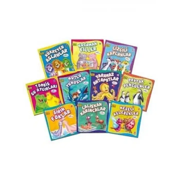 Sevimli Hayvanlar 10 Kitap Timaş Yayınları
