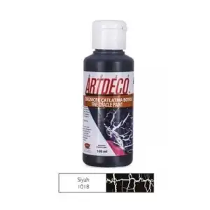 Artdeco 100 Ml Örümcek Çatlatma Boyası Siyah 28d1018