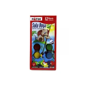 Fatih 12 Renk Suluboya S12