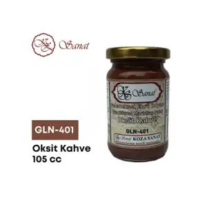 Koza 105 Cc Ebru Boyası Oksit Kahve Gln401