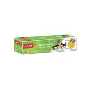 Lets 25 Ml Parmak Boyası 6 Renk 5500