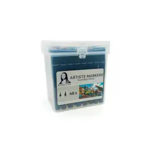 Mona Lisa Touchblack Çift Uçlu Marker Kalem 48 Renk Tm148