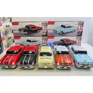 Pontiac Klasik Araba Tasarımlı Bluetooth Hoparlör