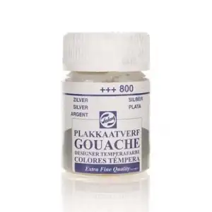 Talens 16 Ml Guaj Boya Şişe 800 Gümüş