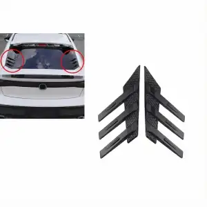 Tampon Dekor Ventil 2 Parça Siyah İthal