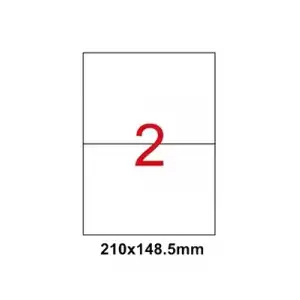 Tekno 210x148.5 Mm Laser Etiket 100 Lü Bk2100