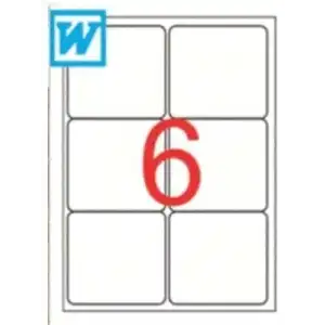 Tekno 99.1x67.7 Mm Laser Etiket 100lü Bk2008