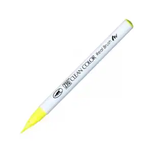 Zig 6000at Clean Color Real Brush Callıgraphy Kalemi 001 Fl.yellow