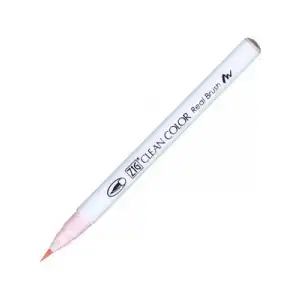 Zig 6000at Clean Color Real Brush Callıgraphy Kalemi 026 Lıght Pınk