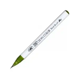 Zig 6000at Clean Color Real Brush Callıgraphy Kalemi 043 Olıve Green