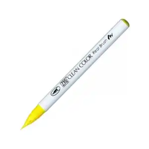 Zig 6000at Clean Color Real Brush Callıgraphy Kalemi 051 Lemon Yellow