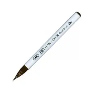 Zig 6000at Clean Color Real Brush Callıgraphy Kalemi 065 Mıd Brown