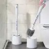 Deterjan Hazneli Silikon Tuvalet Fırçası