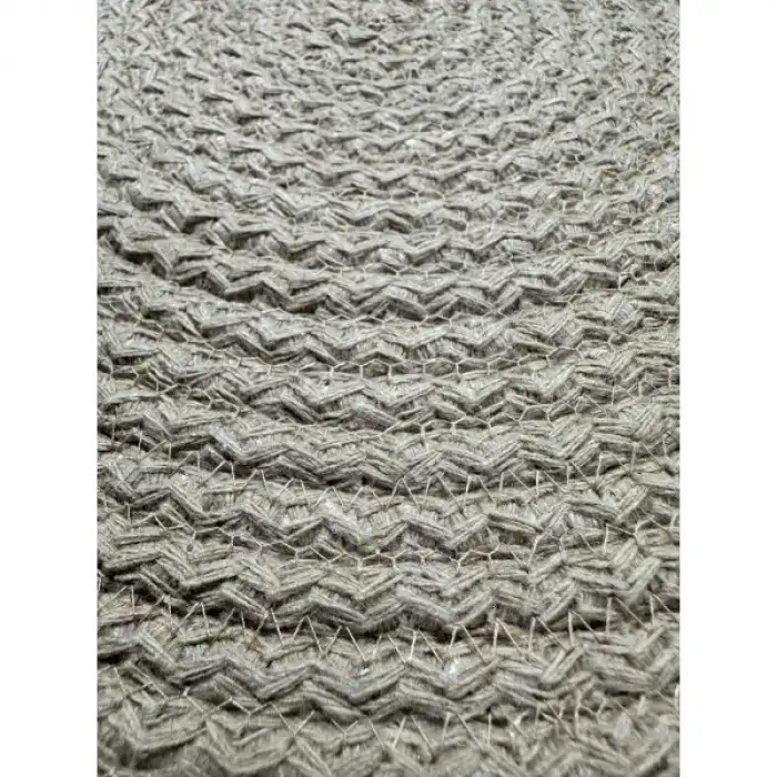 3e grup 39cm Neon Renkli Şeritli Jüt Örme Supla Amerikan Servis